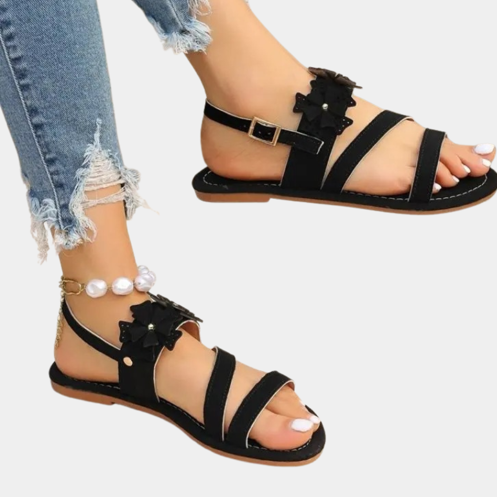 Marwa | Stijlvolle Platte Sandalen