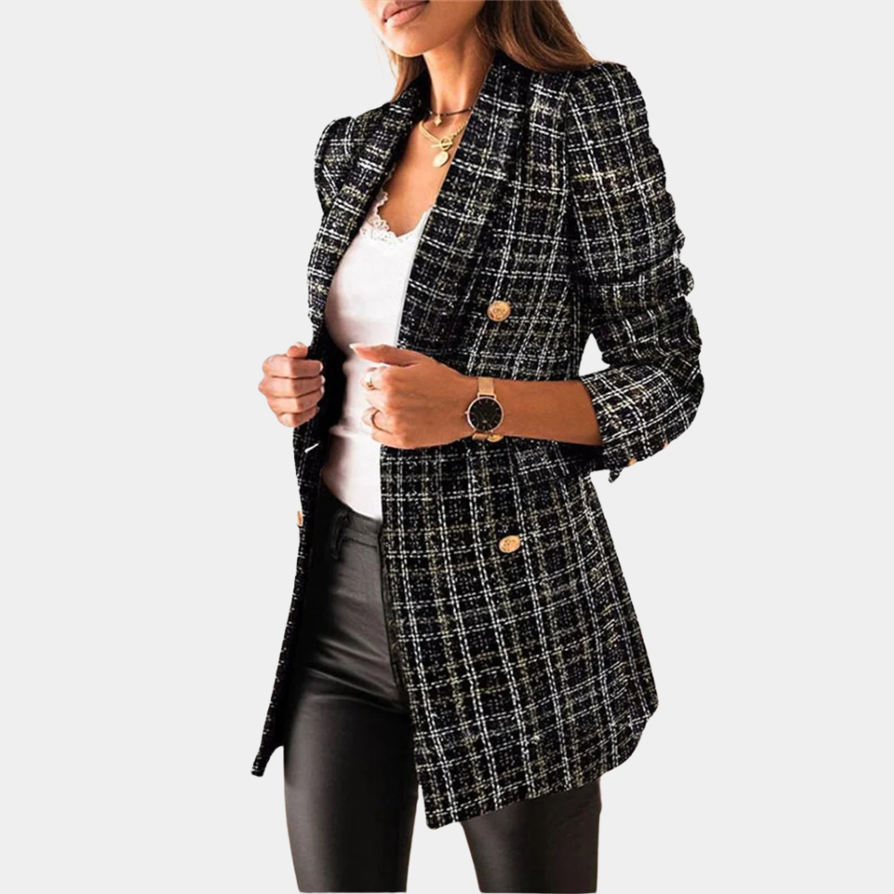 Chico | Stoere Chique Tweed Blazer voor Dames