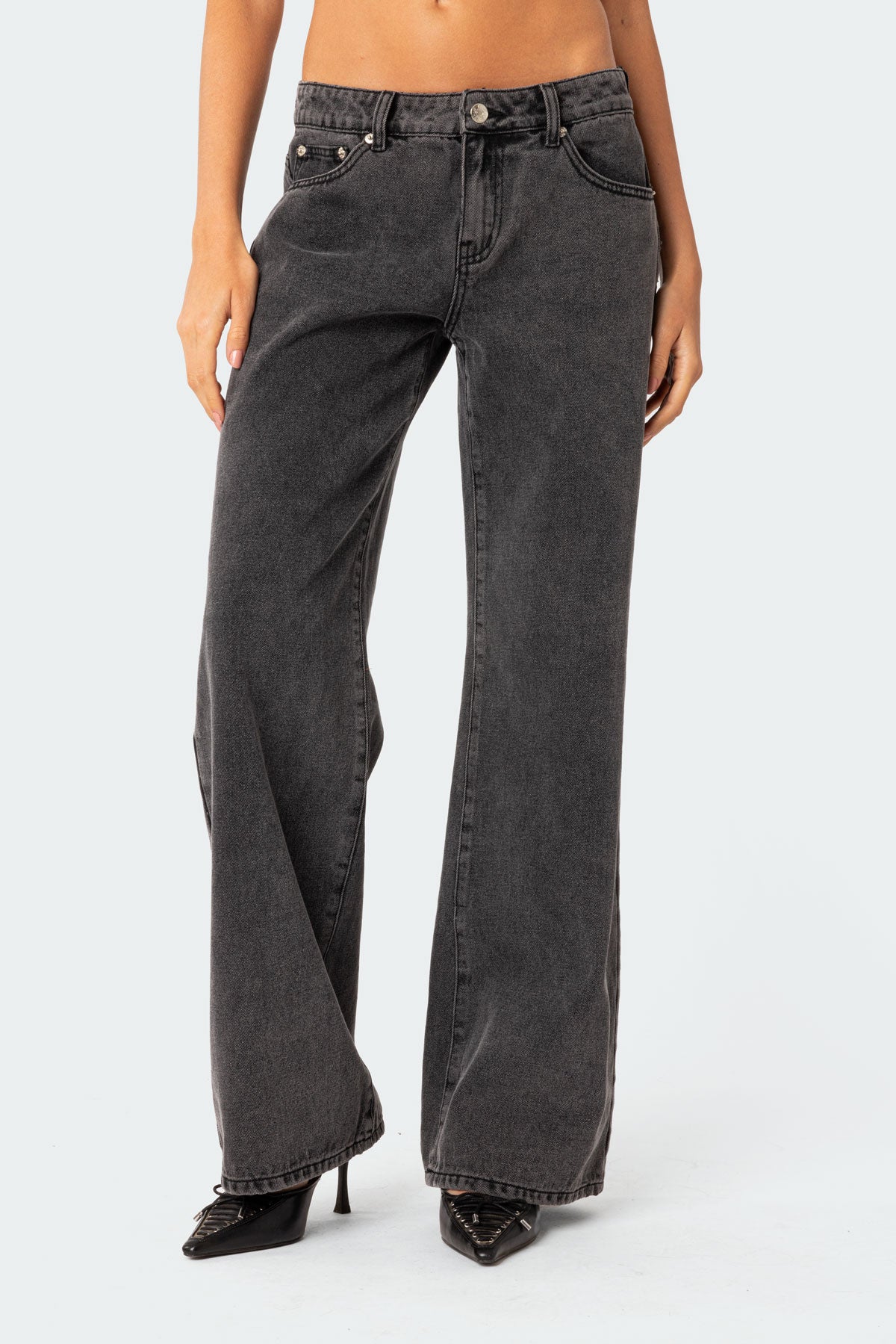 Kaya | Low Waist Jeans met Rechte Pijpen