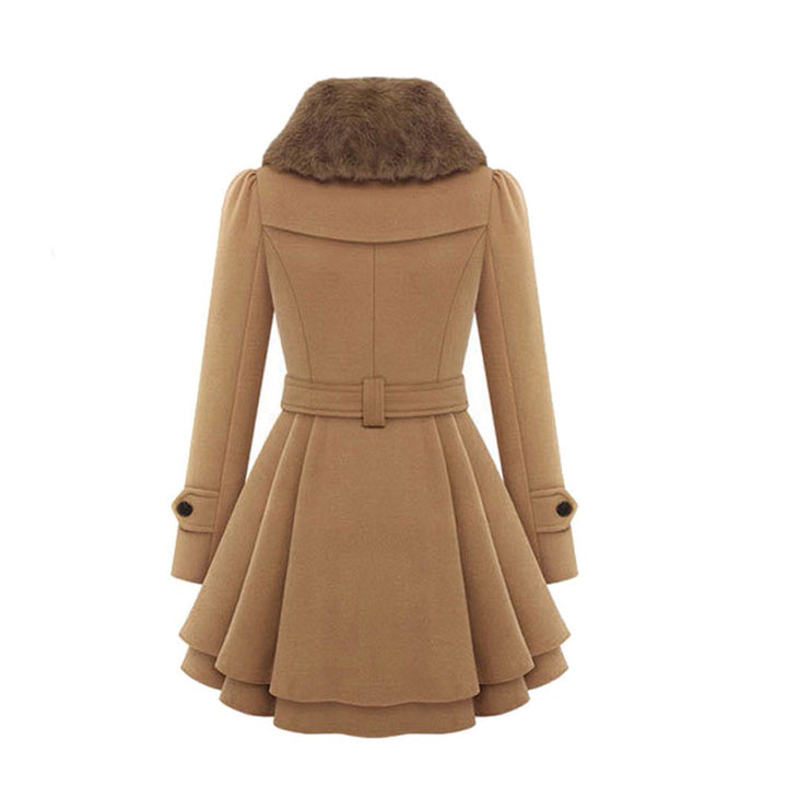 Elena | Warme en lange winterjas voor dames