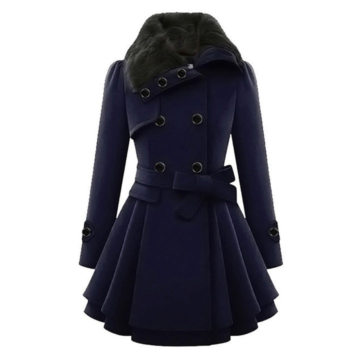 Elena | Warme en lange winterjas voor dames