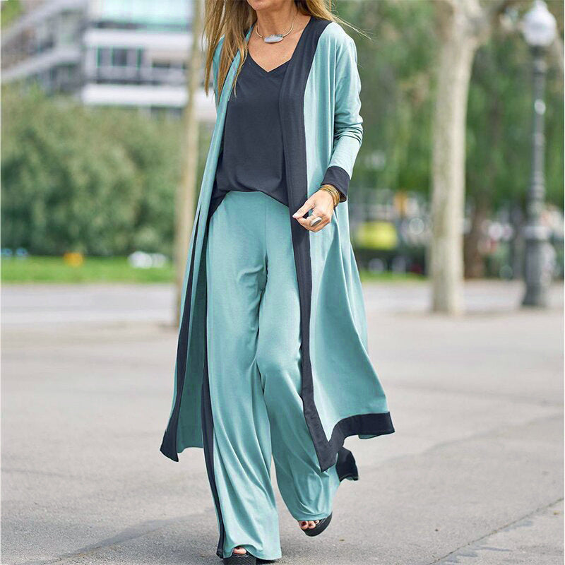 Evelyn | Trendy Twinset Dames - Comfortabele Tweedelige Jersey Set