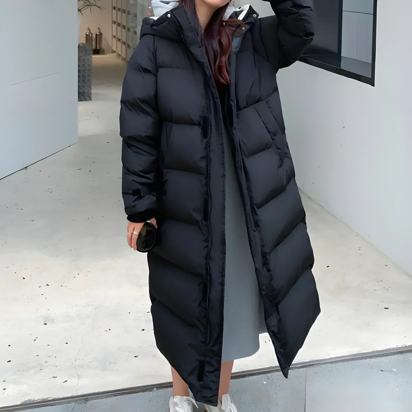 Anike | Lange Winterjas Dames - Waterdicht & Winddicht