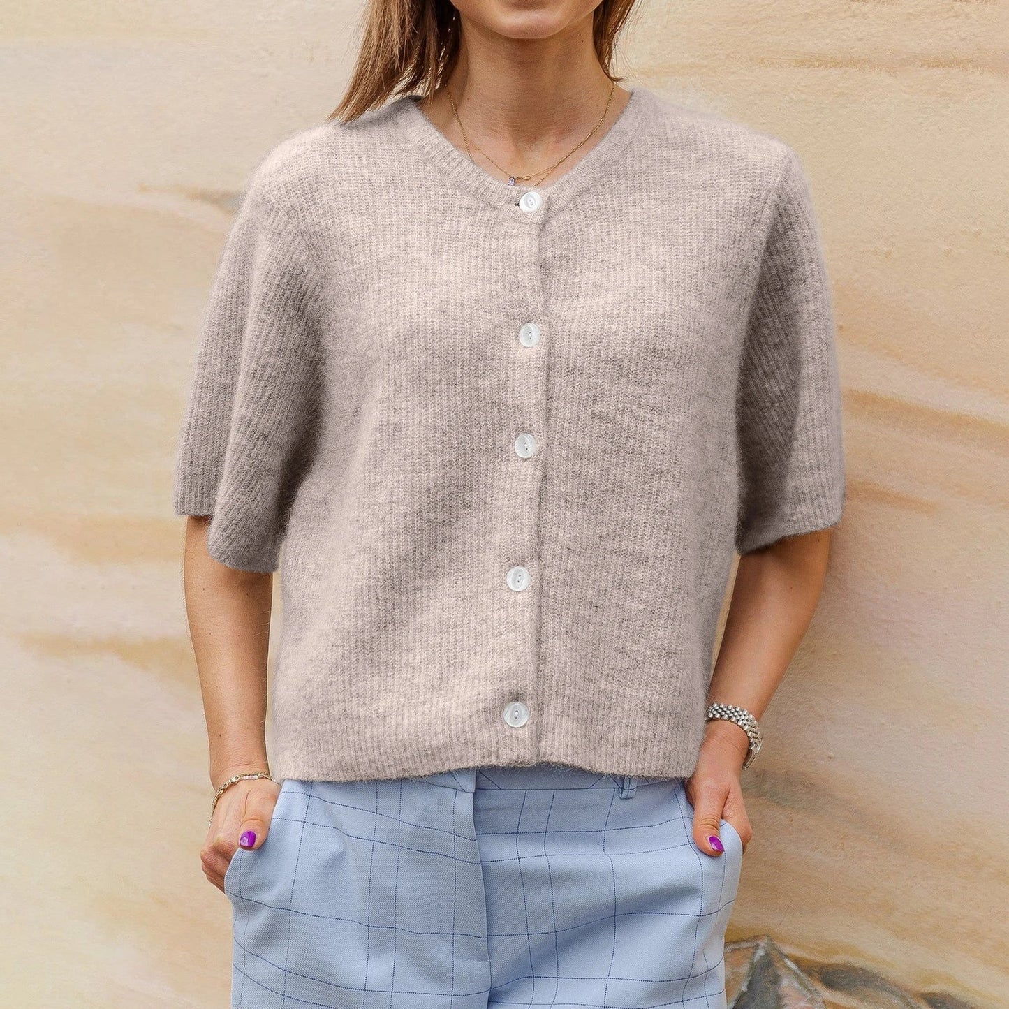 Syrah | Streetwear Vest met Korte Mouwen