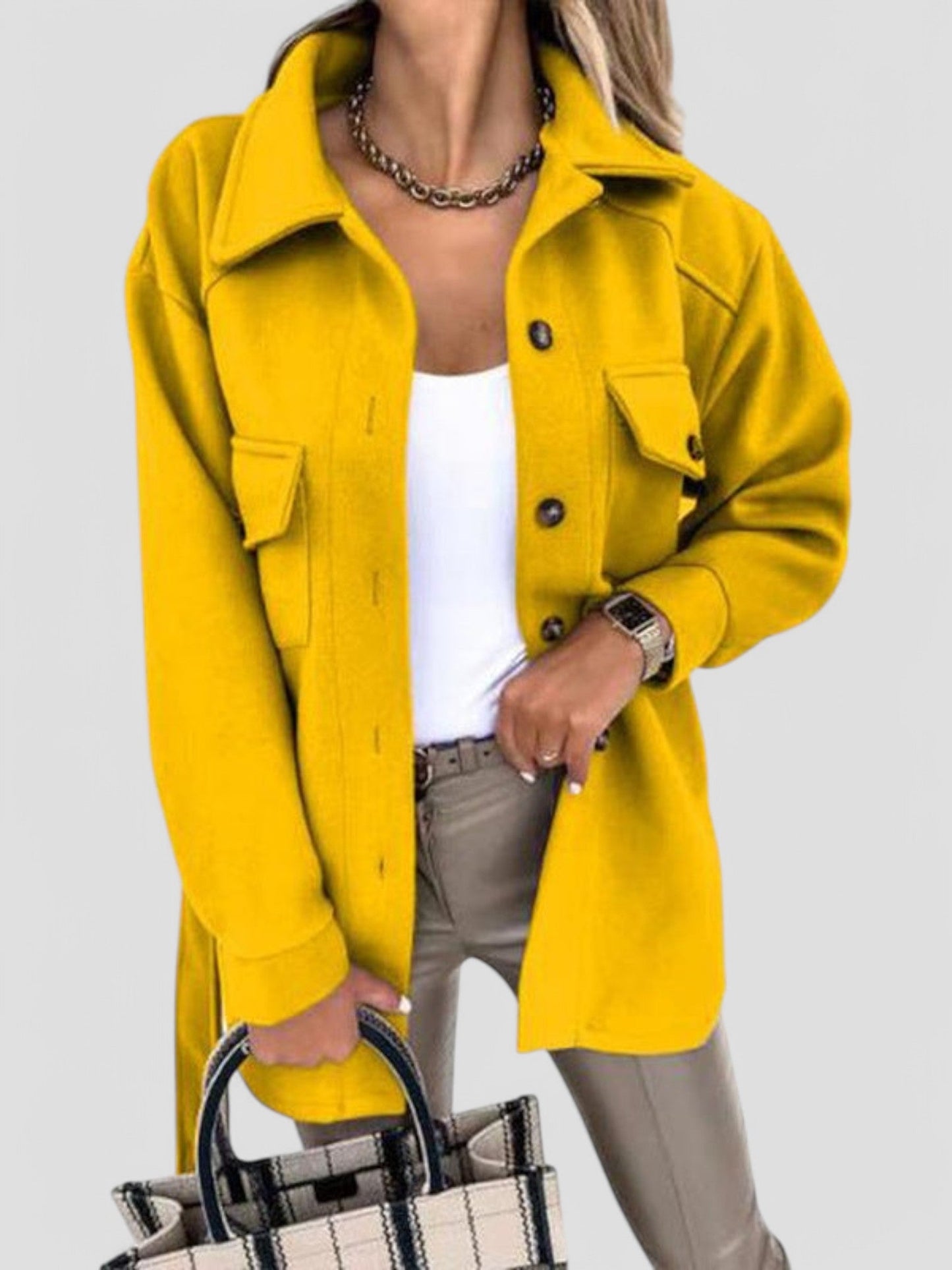 Trendy Zomers Vest met Stijlvolle Knopen voor Dames