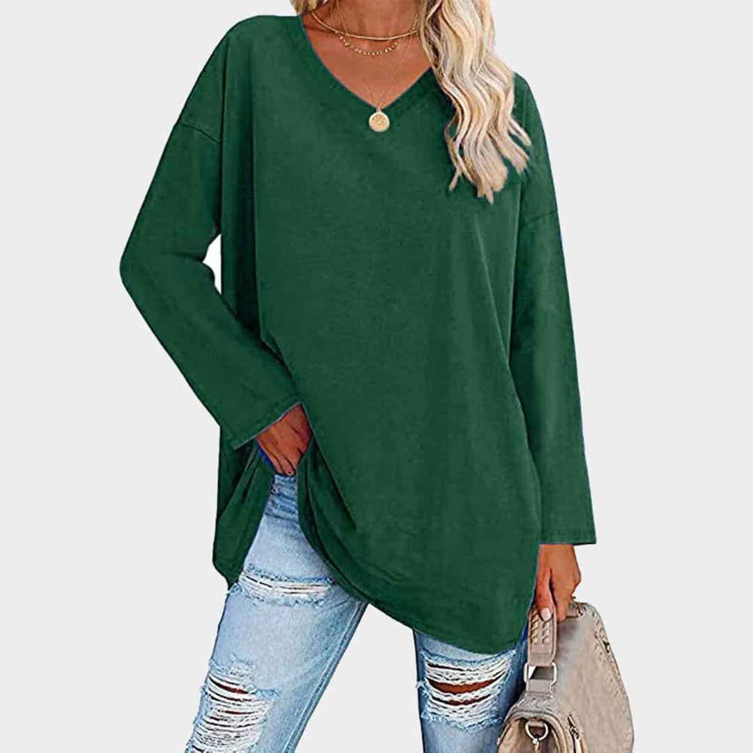 Luchtige Loose Fit Trui met Lange Mouwen