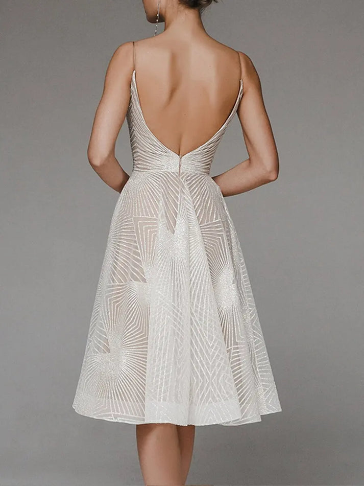 Tessy | Pailletten Midi Jurk Voor Dames