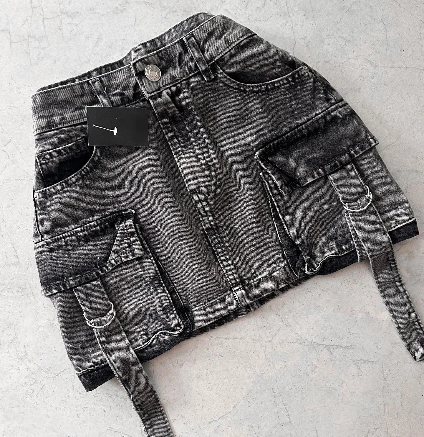 A-lijn Denim Rok voor Dames – Zomer Casual Met Zakken