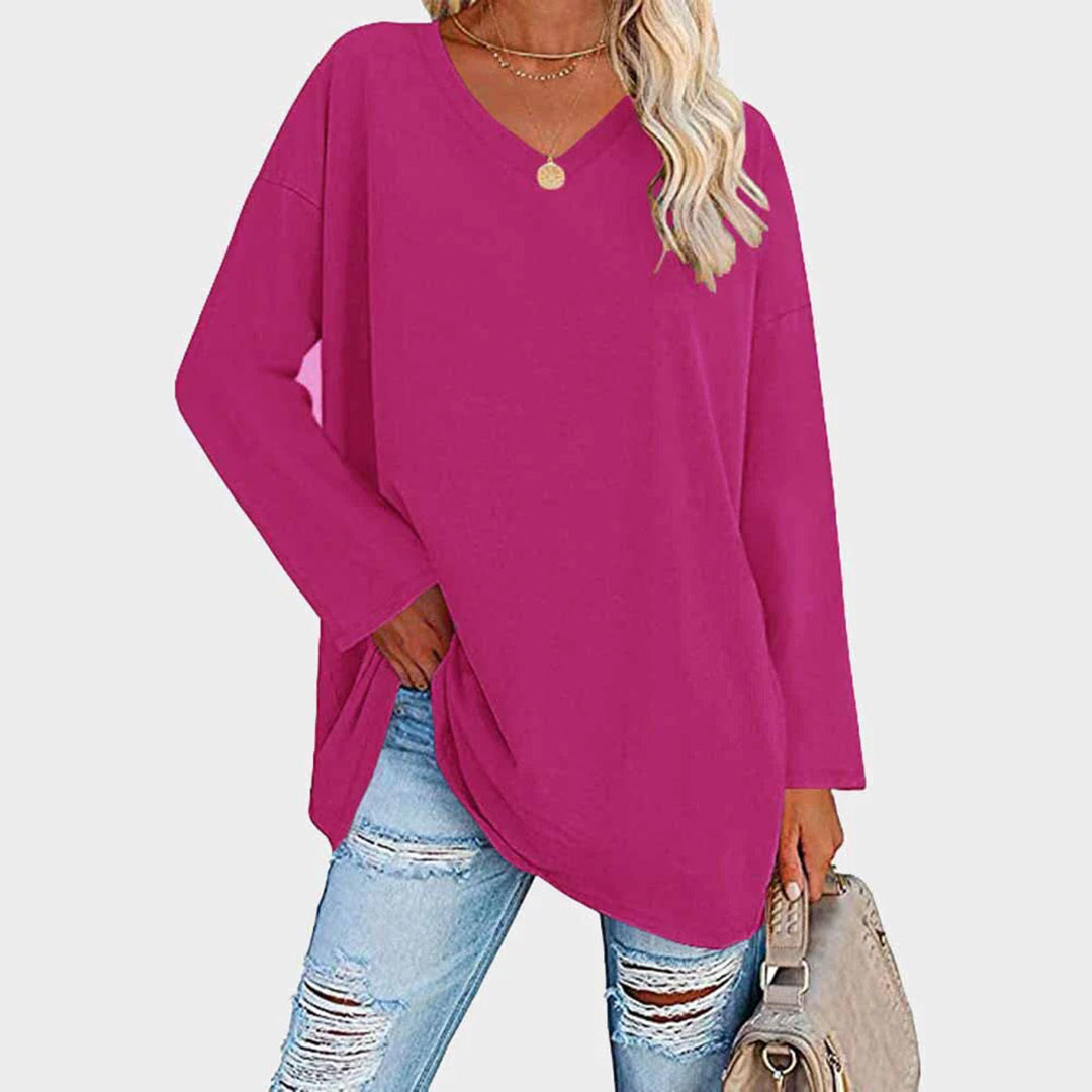 Luchtige Loose Fit Trui met Lange Mouwen