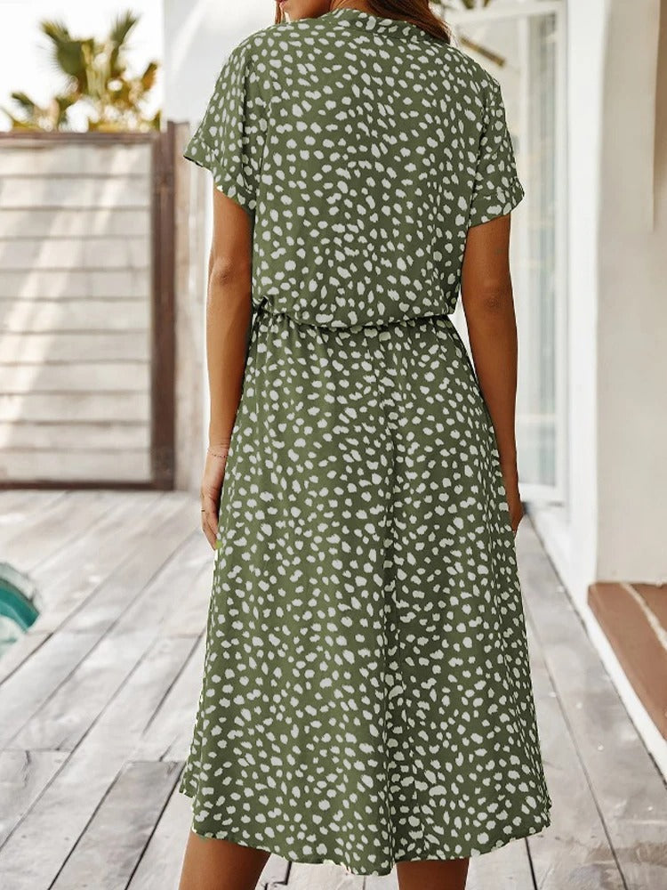 Luchtige Midi Zomerjurk - Elegant en Comfortabel