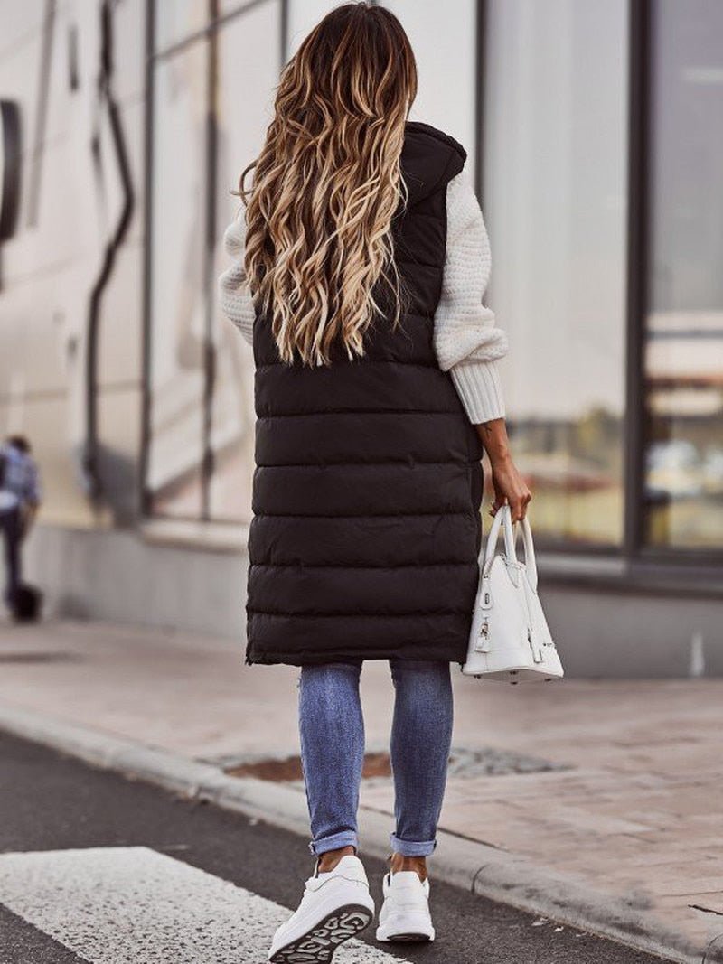 Limea | Dames Lange Bodywarmer Warm - Lichtgewicht, Slim Fit