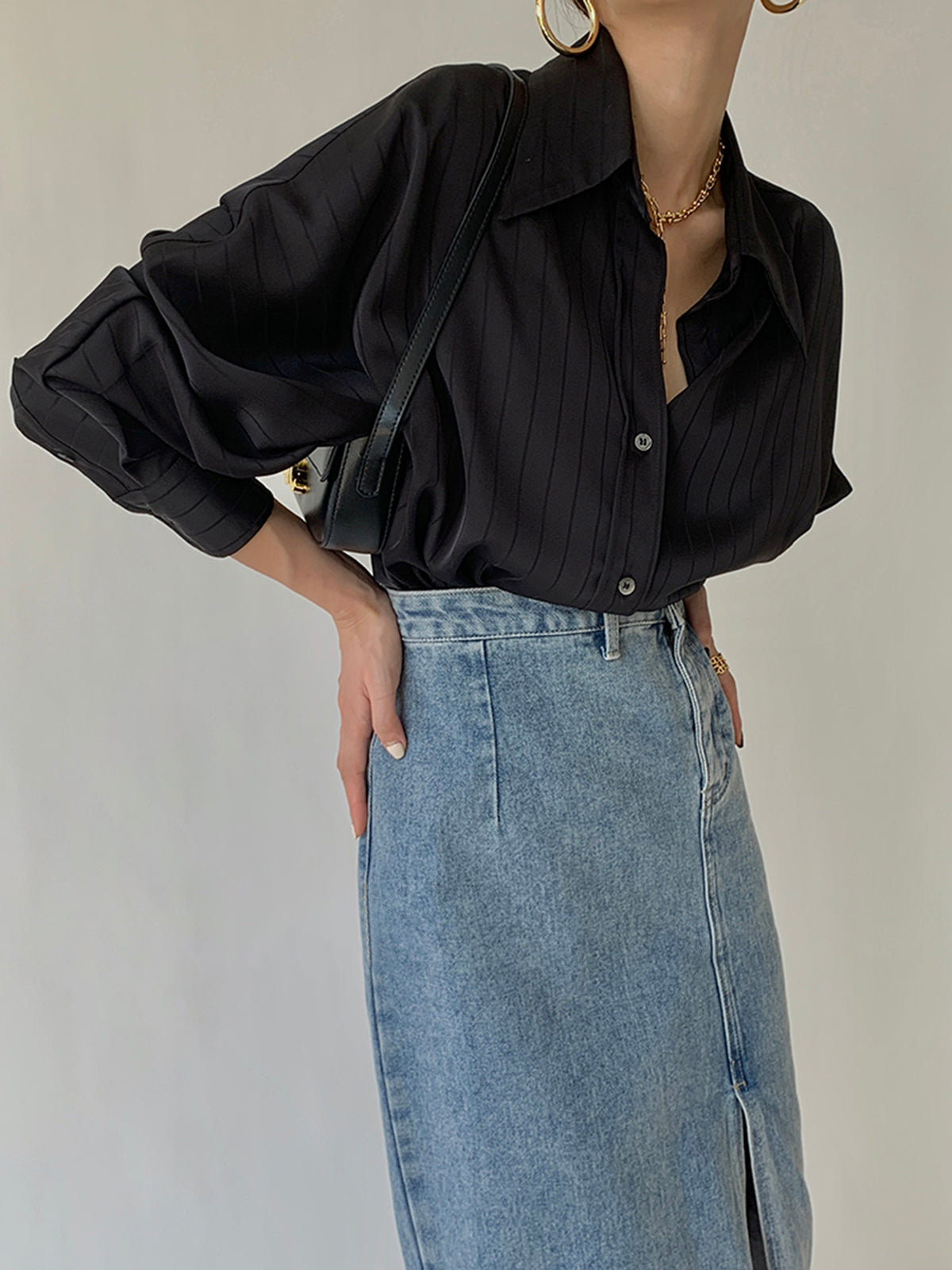 Lora | Oversized Blouse voor Dames - Casual en Tijdloos Design