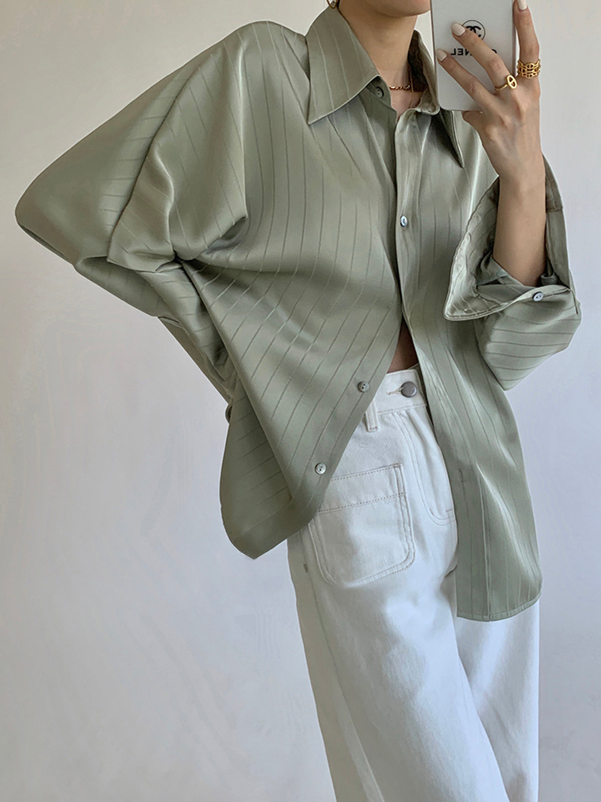 Lora | Oversized Blouse voor Dames - Casual en Tijdloos Design