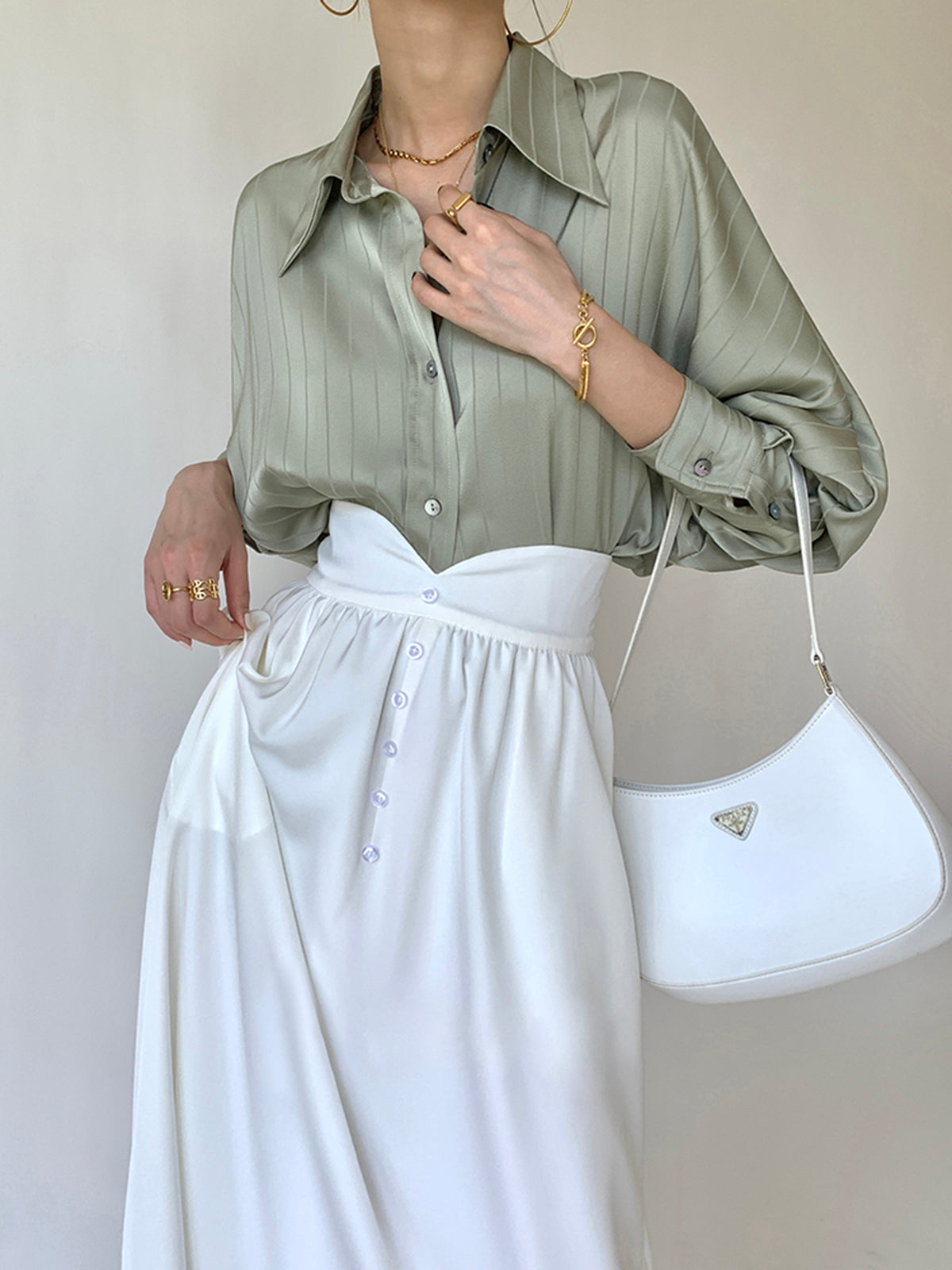 Lora | Oversized Blouse voor Dames - Casual en Tijdloos Design