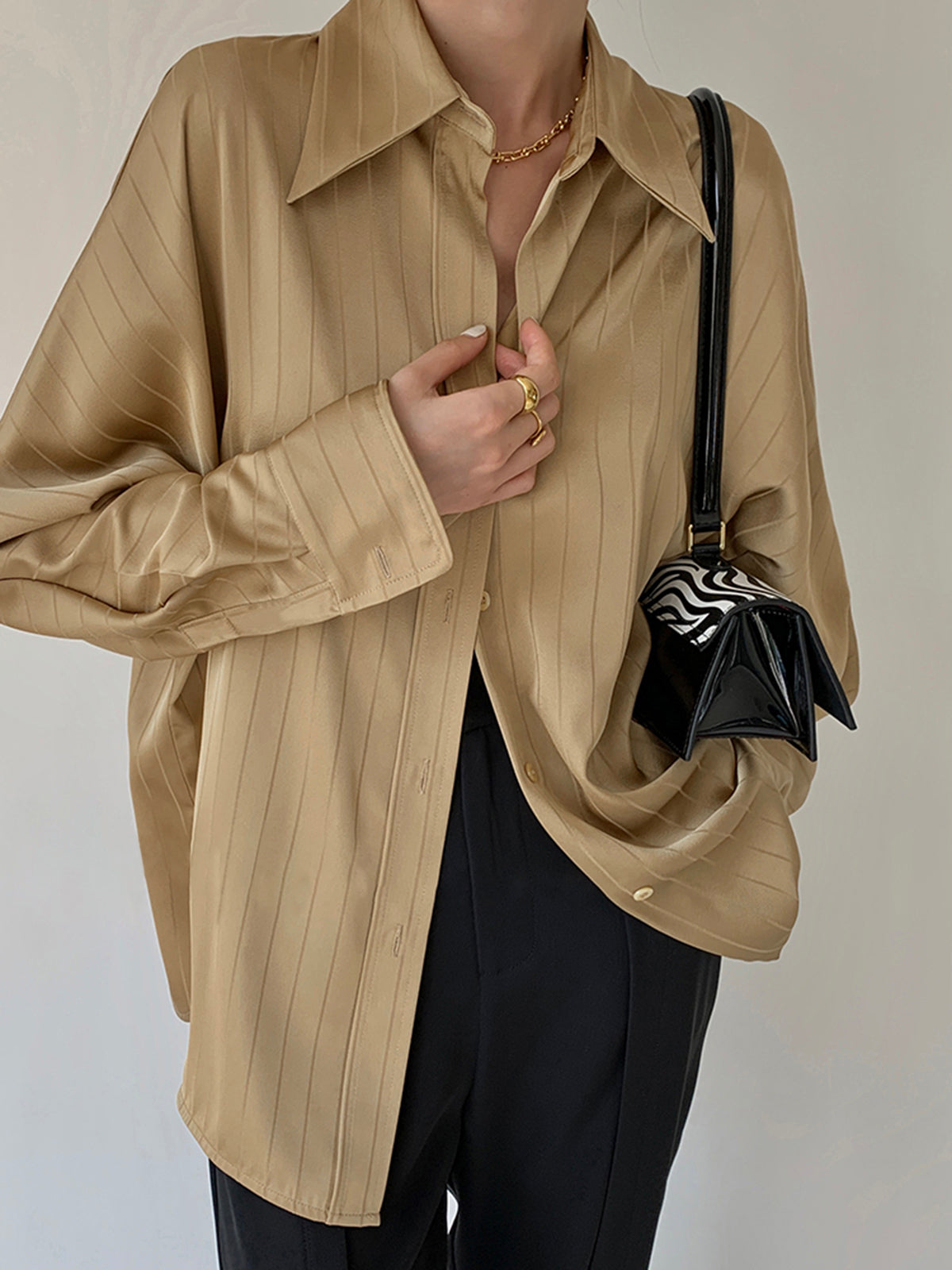 Lora | Oversized Blouse voor Dames - Casual en Tijdloos Design