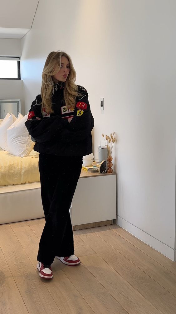 Benia | Vintage Racerjack in Ferrari Stijl