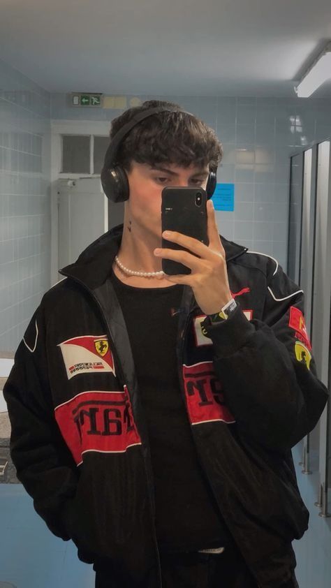 Benia | Vintage Racerjack in Ferrari Stijl