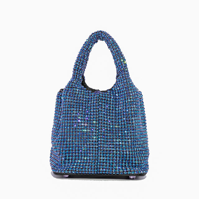 Glamoureuze Mini Handtas met Strass Detail