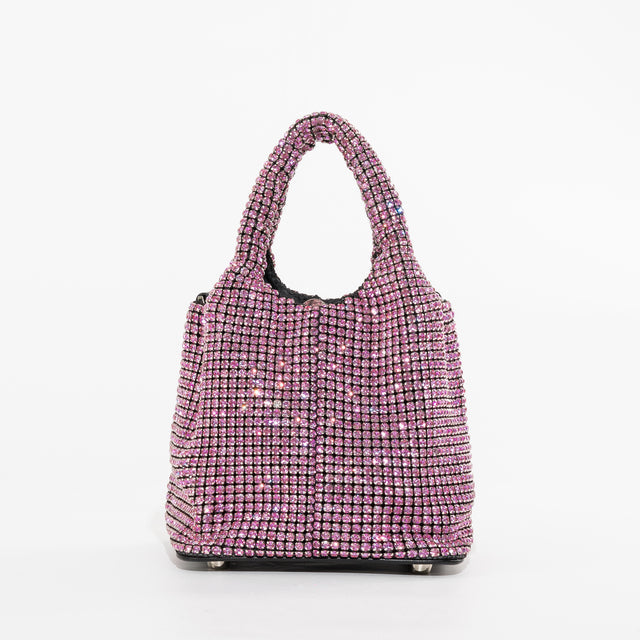 Glamoureuze Mini Handtas met Strass Detail