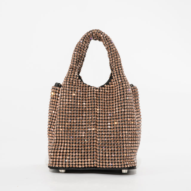 Glamoureuze Mini Handtas met Strass Detail