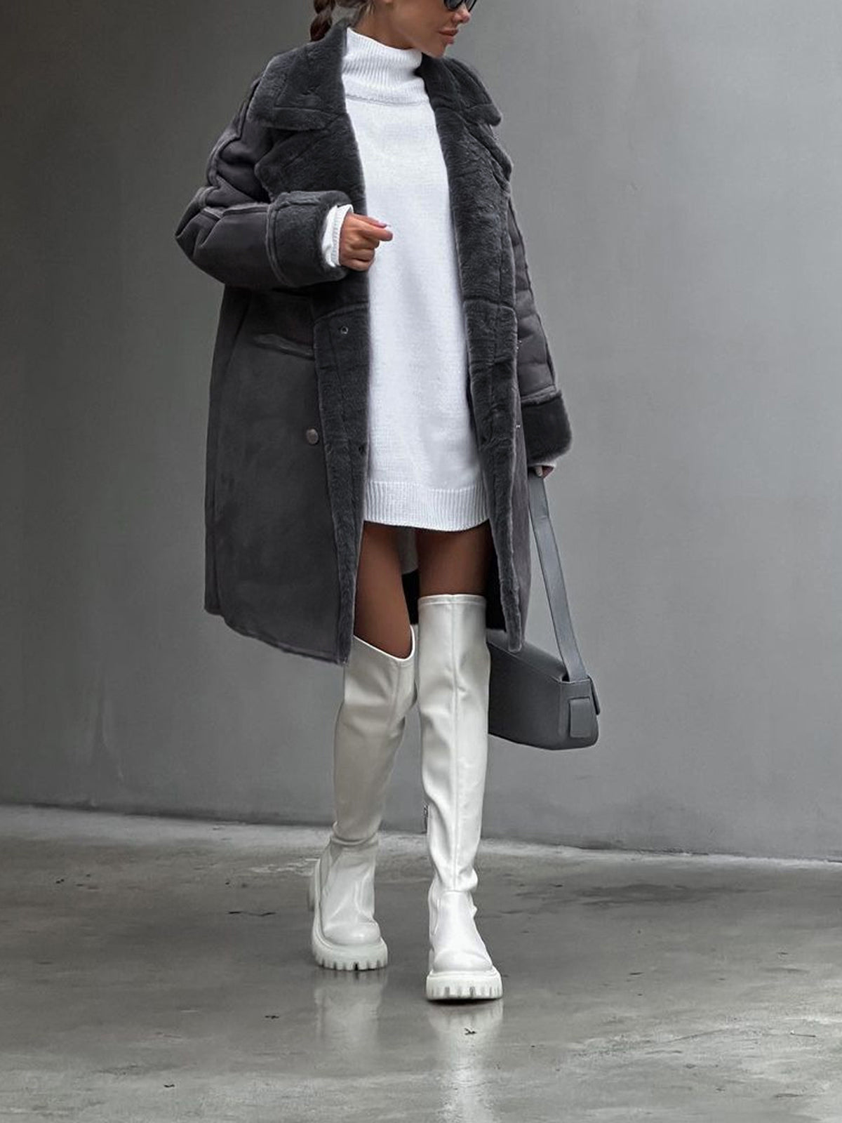 Mandy | Teddy Winterjas Dames - Zacht, Oversized Comfort