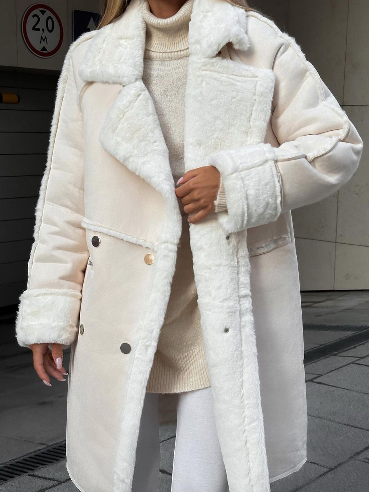 Mandy | Teddy Winterjas Dames - Zacht, Oversized Comfort