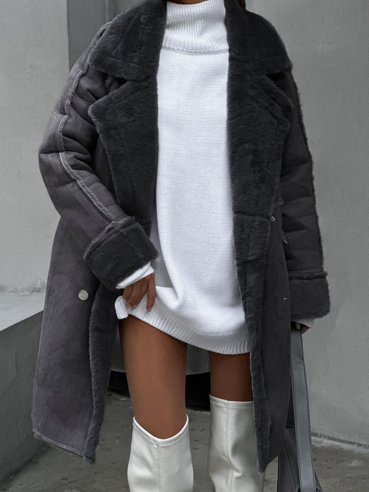 Mandy | Teddy Winterjas Dames - Zacht, Oversized Comfort