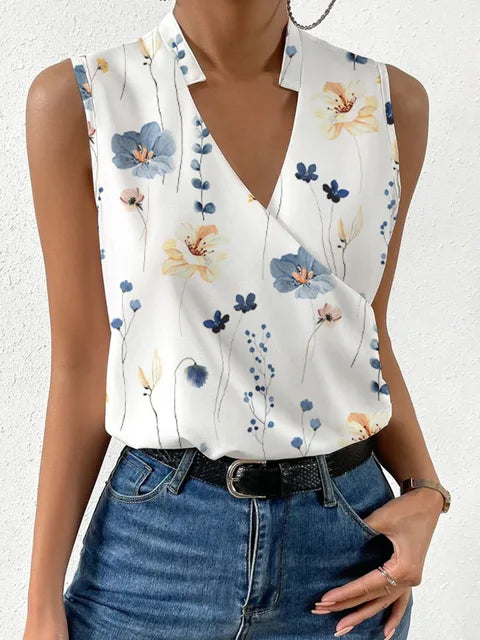 Cianna | Trendy V-hals Top – Modern & Comfortabel