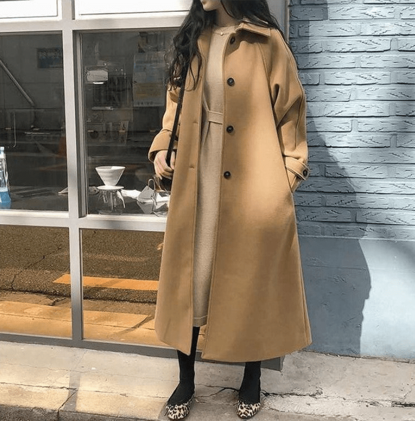 Nisha | Lange Dames Trenchcoat voor de Winter - Comfortabel en Elegant