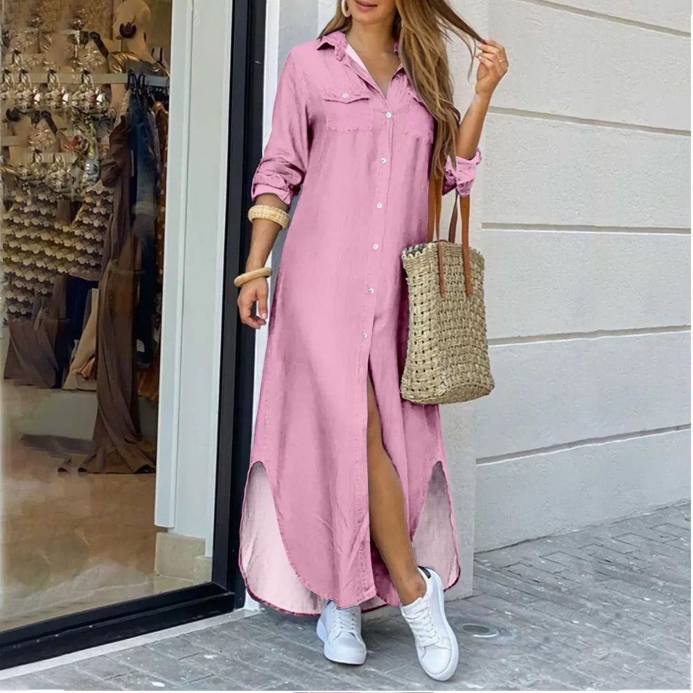 Tessa | Lange Blouse Jurk Voor Dames