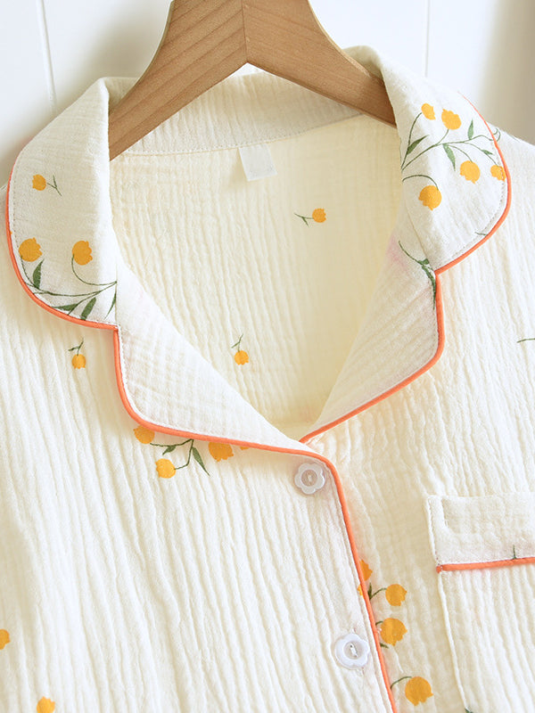 Aggy | Elegante Katoenen Pyjama Set
