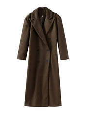 Jora | Oversized Trenchcoat Mantel Dames – Double-Breasted Lang