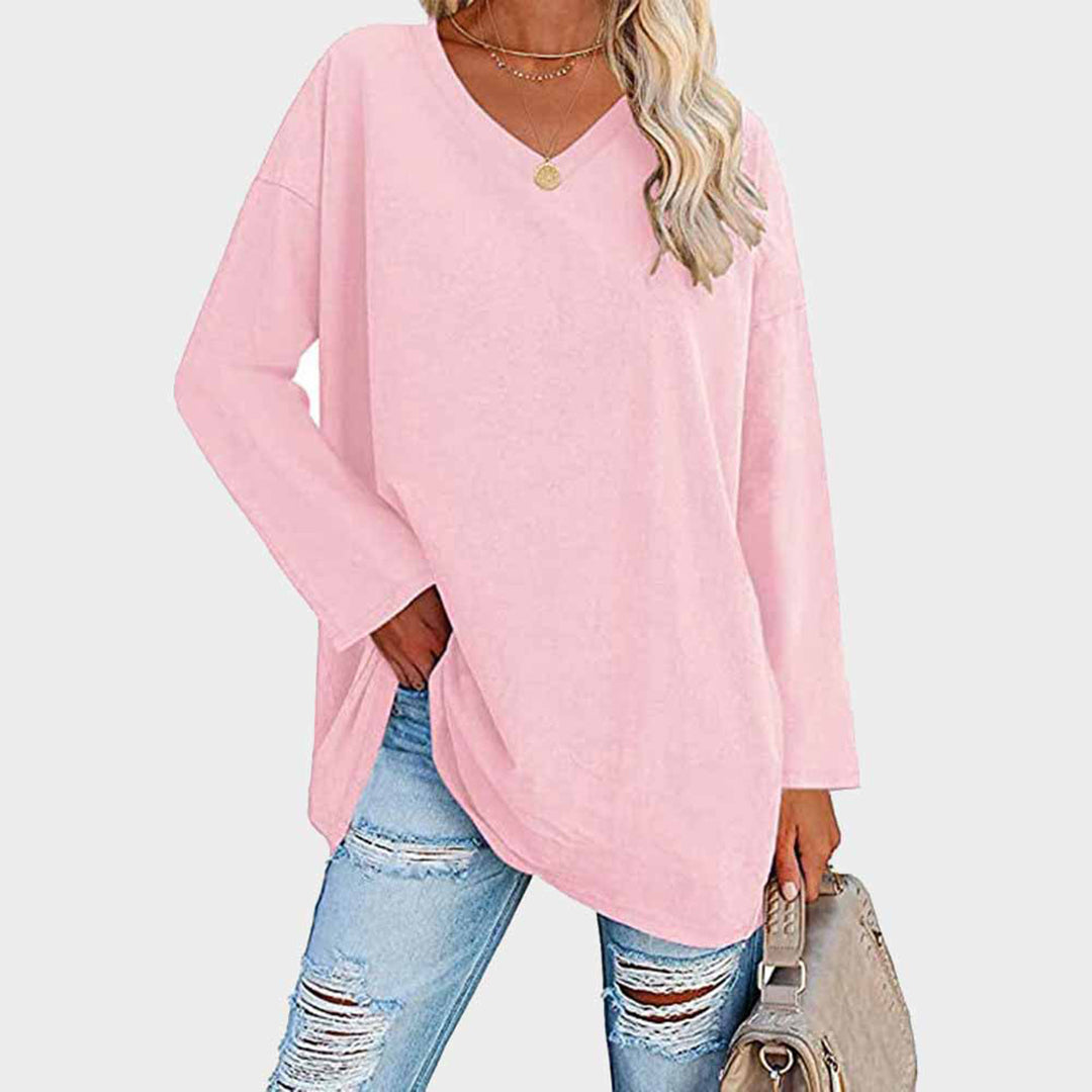 Luchtige Loose Fit Trui met Lange Mouwen