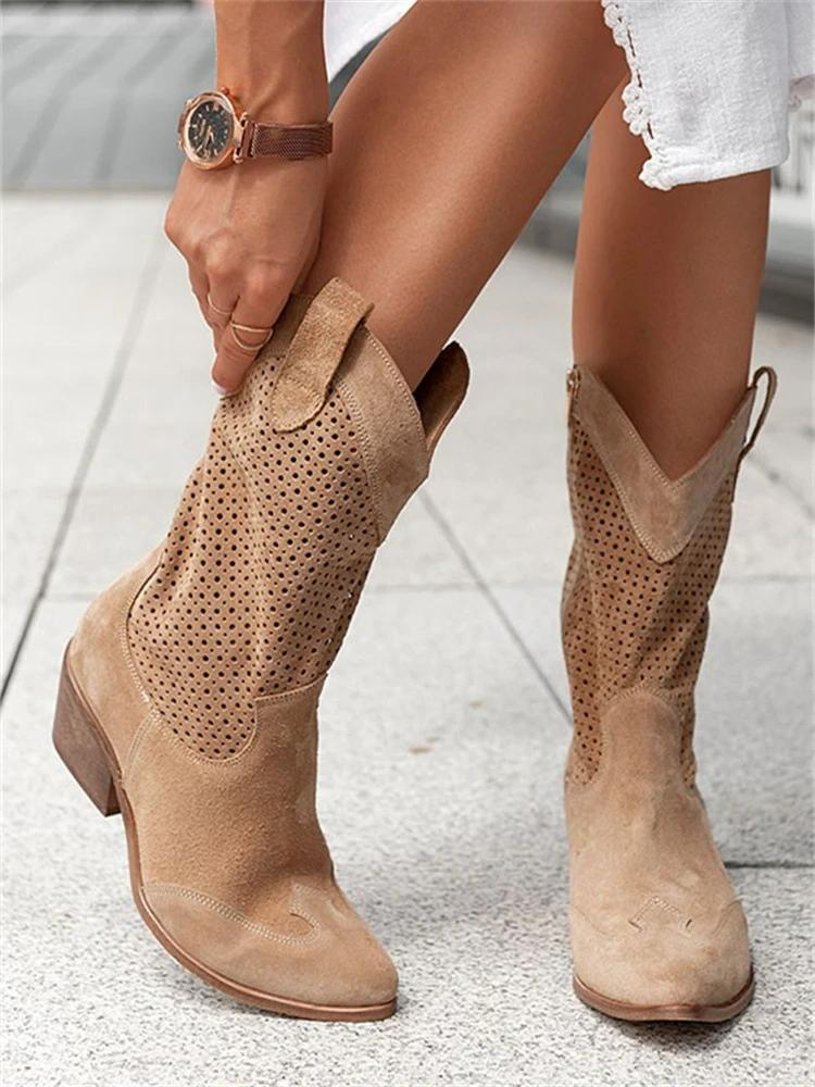 Lauren | Comfortabele Cowboy Laarzen Voor Dames
