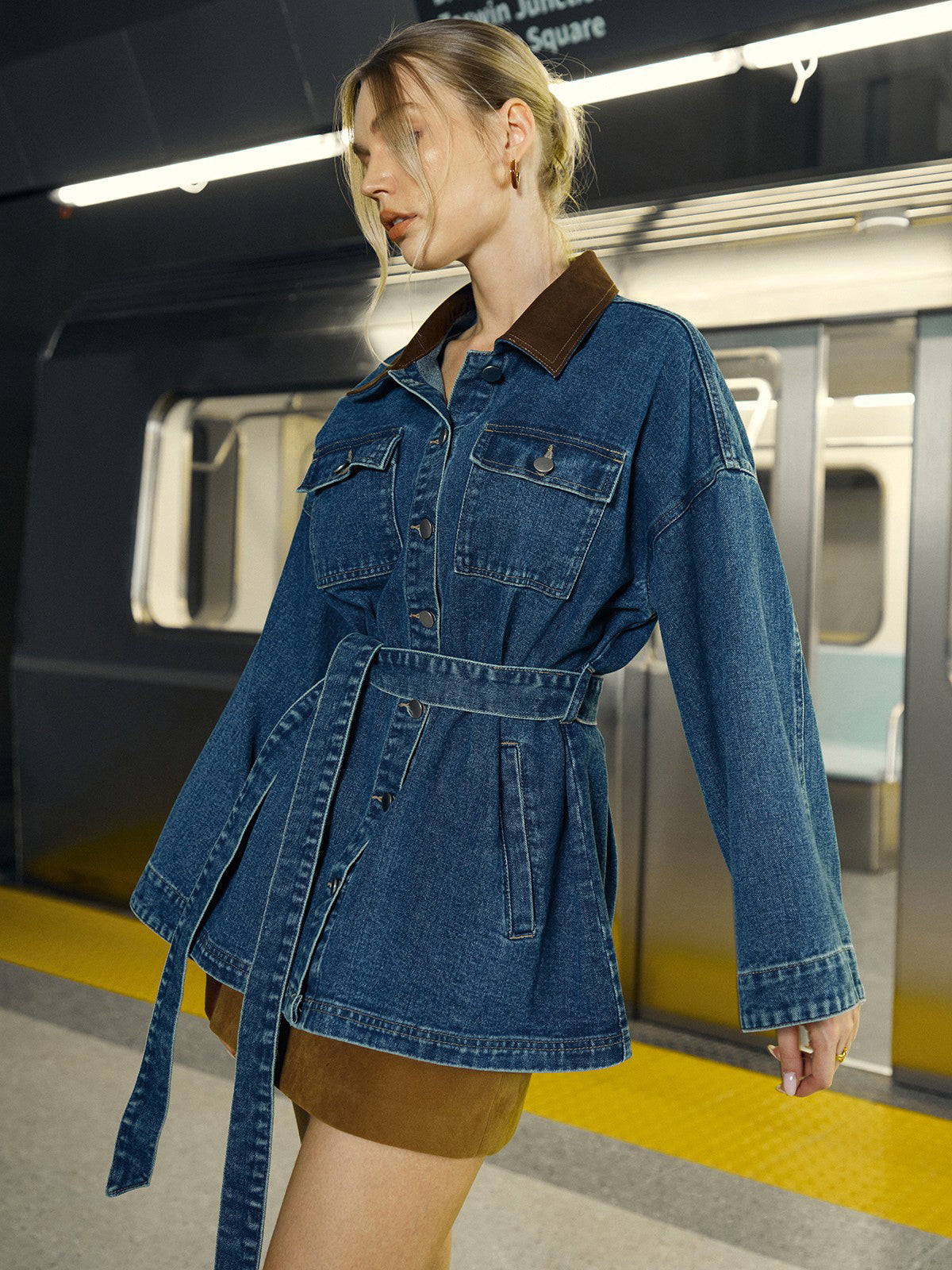 Rhanda | Denim Jas Dames - Casual Spijkerjasje