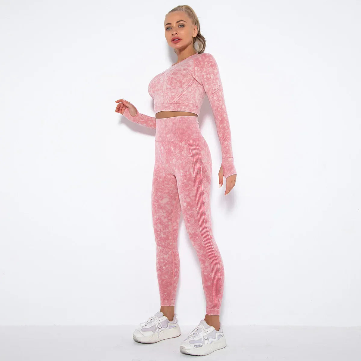 Aurora | Sportset Dames – Legging & Cropped Top