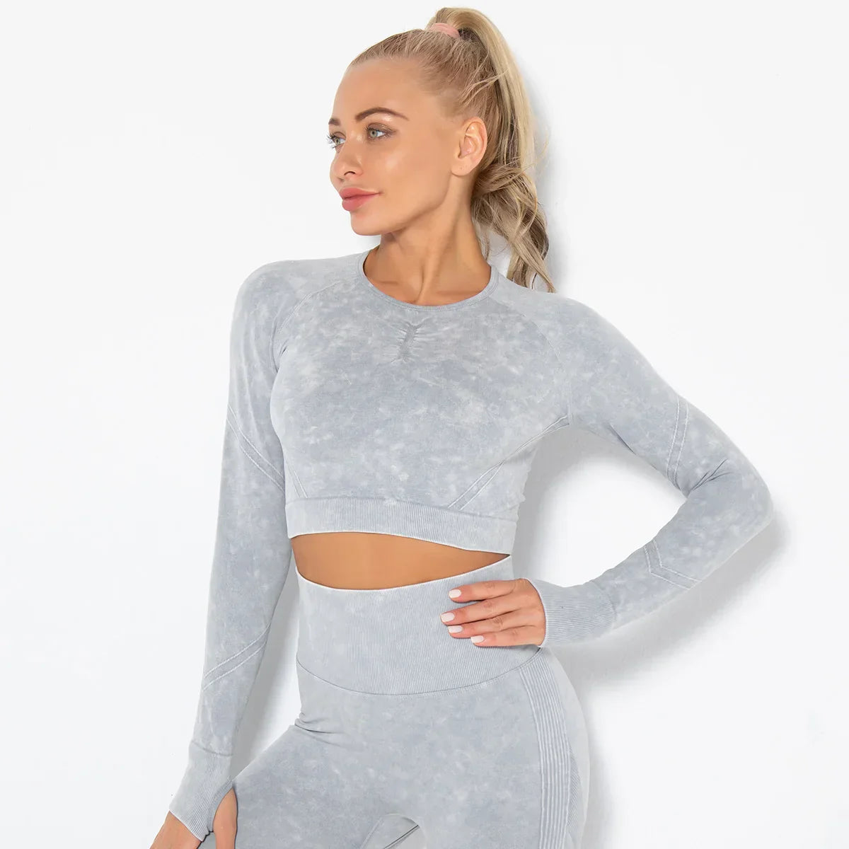 Aurora | Sportset Dames – Legging & Cropped Top
