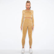 Aurora |  Sportset Dames – Legging & Cropped Top