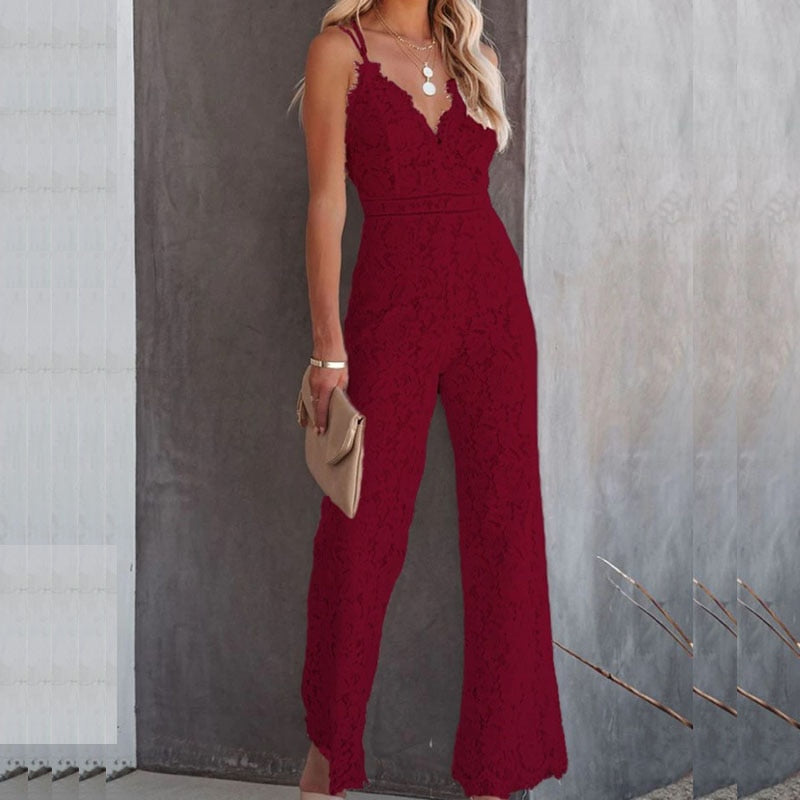 Romy | Jumpsuit Met Kant