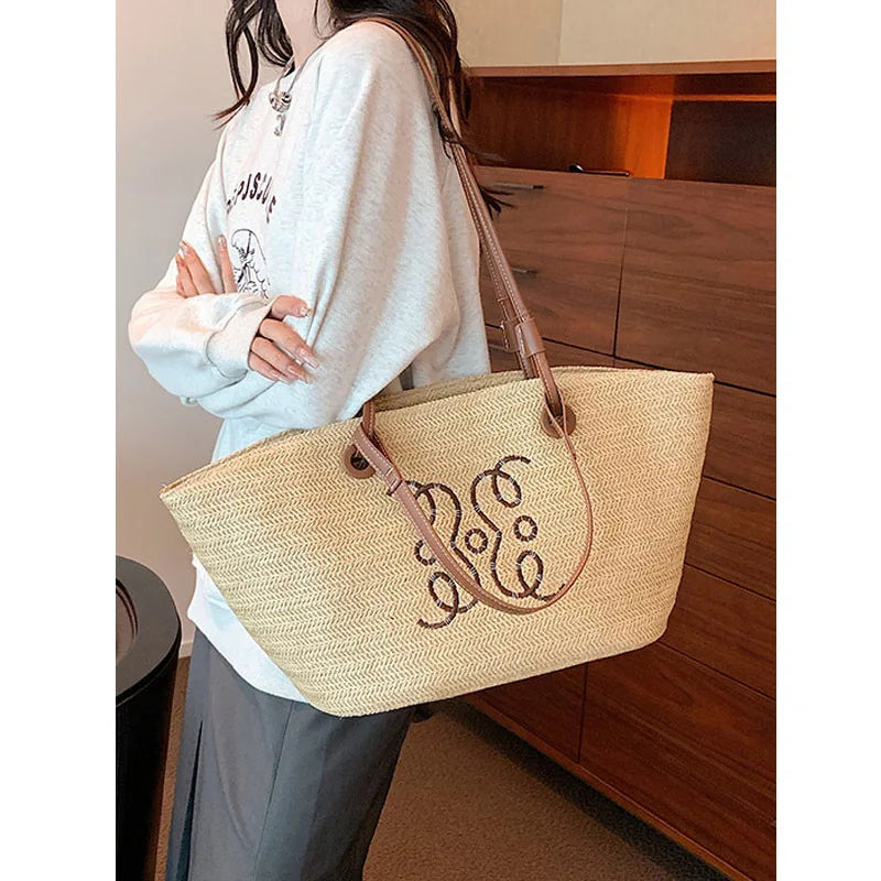 Jill-Ann | Grote Handgemaakte Boho Strandtas