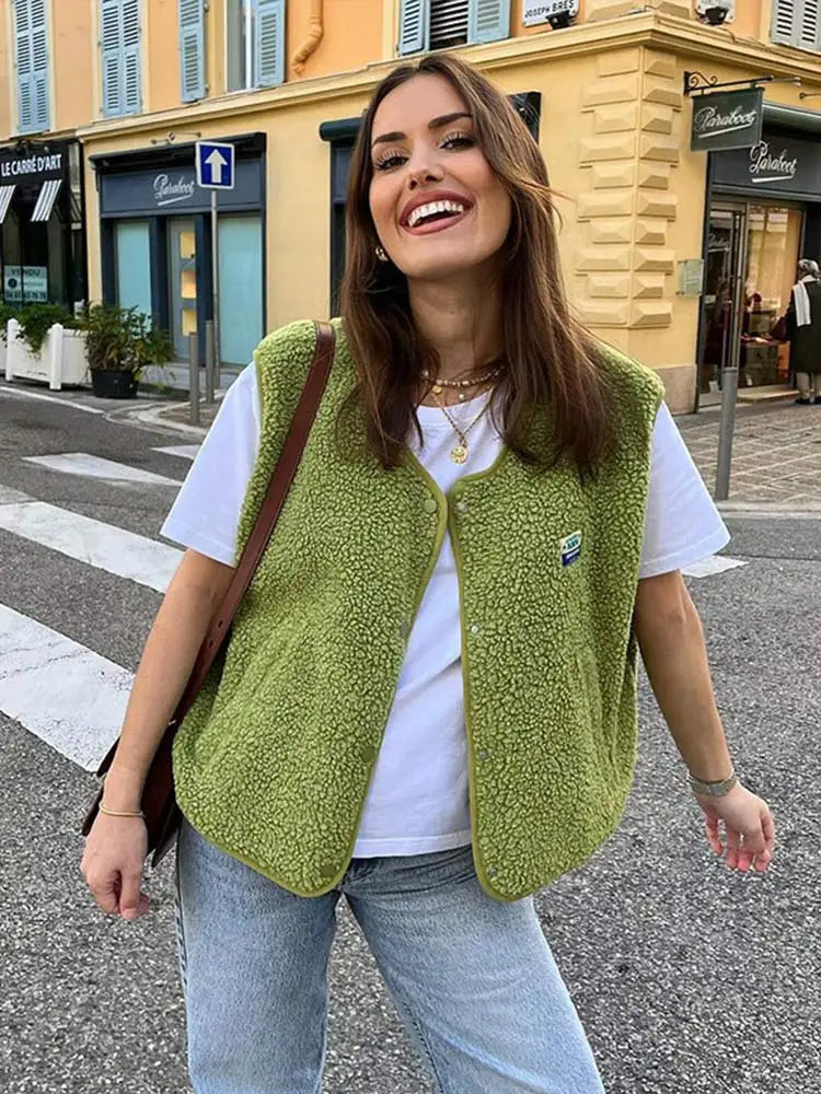 Trendy Wollen Bodywarmer