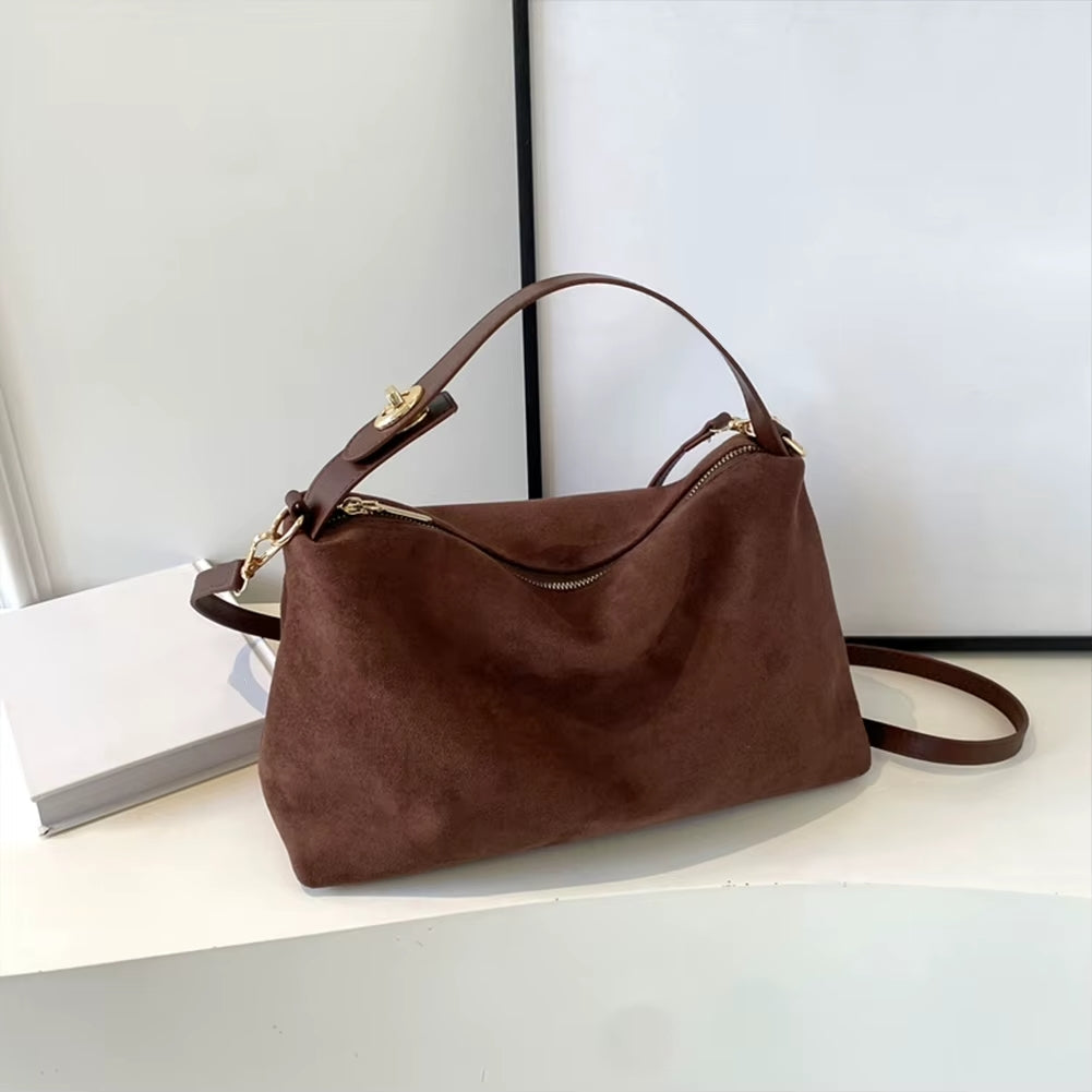 Noel | Luxe Suede Handtas