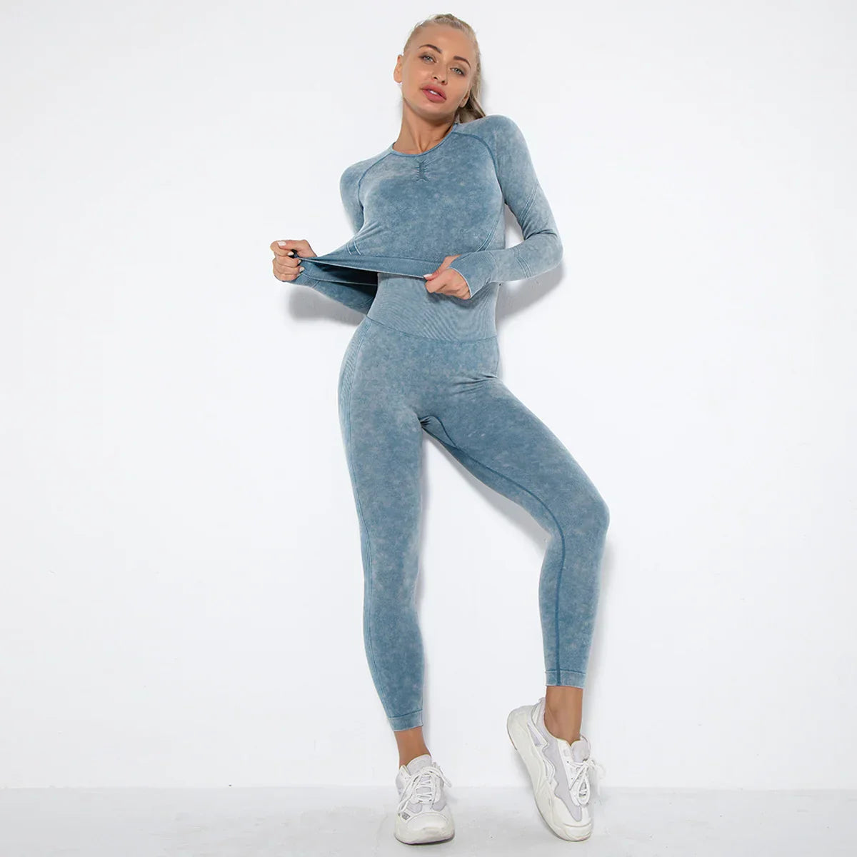 Aurora | Sportset Dames – Legging & Cropped Top