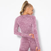 Aurora |  Sportset Dames – Legging & Cropped Top