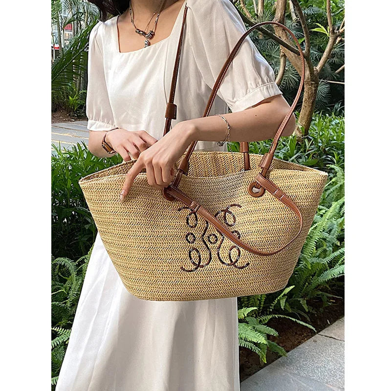 Jill-Ann | Grote Handgemaakte Boho Strandtas