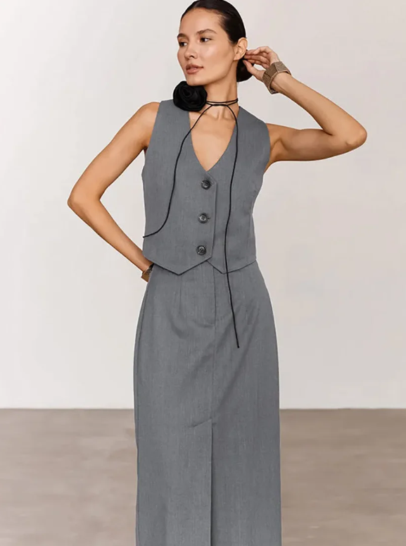 Kelcie | Relaxed Chic Tweedelig Pak