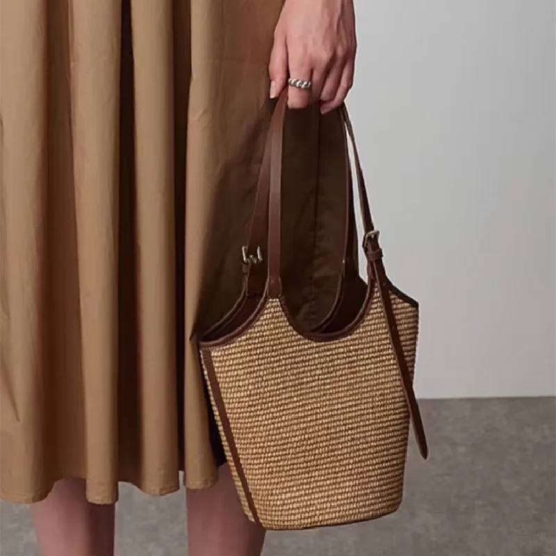 Mexxi | Boho Shopper voor Dames - Handgemaakte Rotan Strandtas