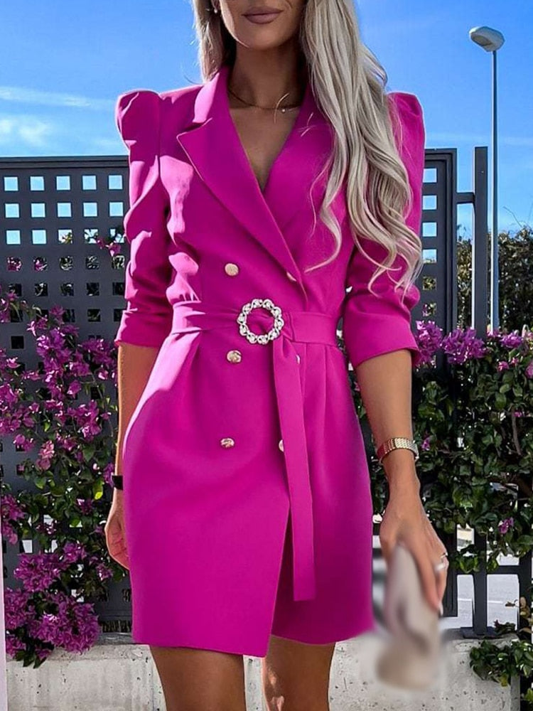 Lyra I Stijlvolle Blazer Jurk