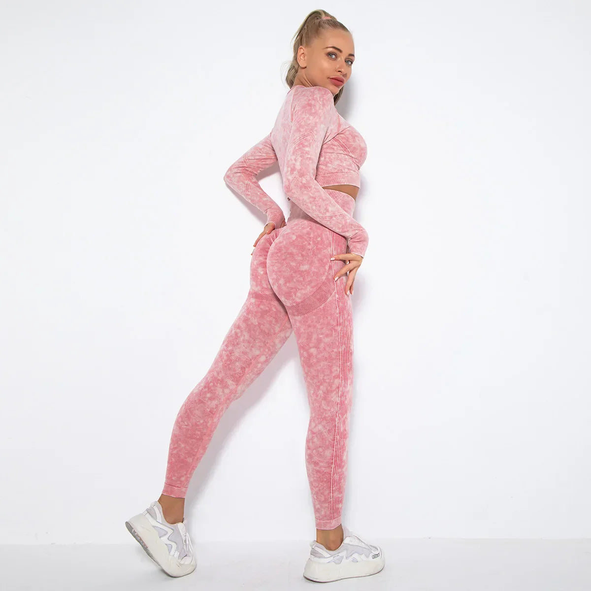 Aurora | Sportset Dames – Legging & Cropped Top