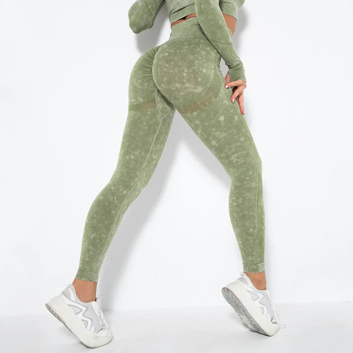 Aurora | Sportset Dames – Legging & Cropped Top